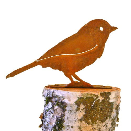 Cut Metal Rusty Chickadee Bird Garden Home Yard Lawn Art Outdoor Window Decor Cut Metal Rusty Chickadee Bird Garden Home Yard Lawn Art Outdoor Window Decor